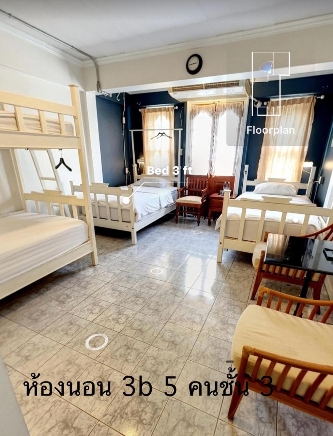 Хостел Bed In Town Чиангмай Экстерьер фото